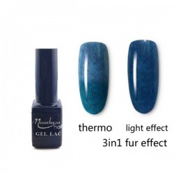 Gel Lac 3in1 Moonbasa cu efect de Blana 6ml #492